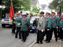 Vor der Parade