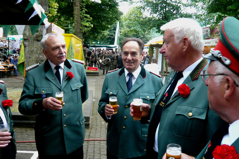 Kapitn Fleischhauer auf Landgang